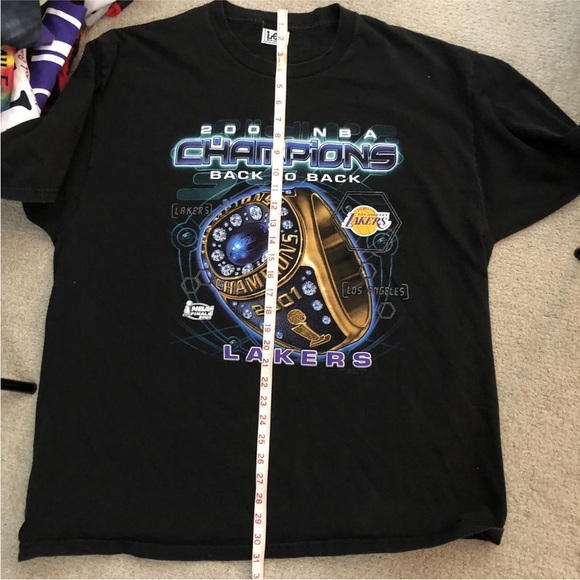 NBA Finals 2001 Los Angeles Lakers Lee Sport Mens Kobe Bryant - Picture 5 of 7